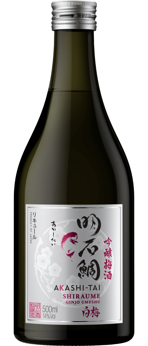 AKASHI SHIRAUME GINJO UMESHU SAKE 500ML