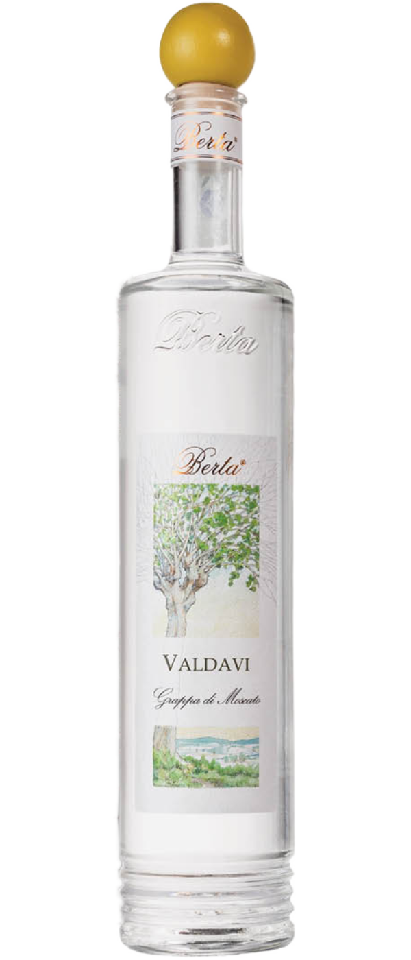 BERTA VALDAVI GRAPPA DI MOSCATO