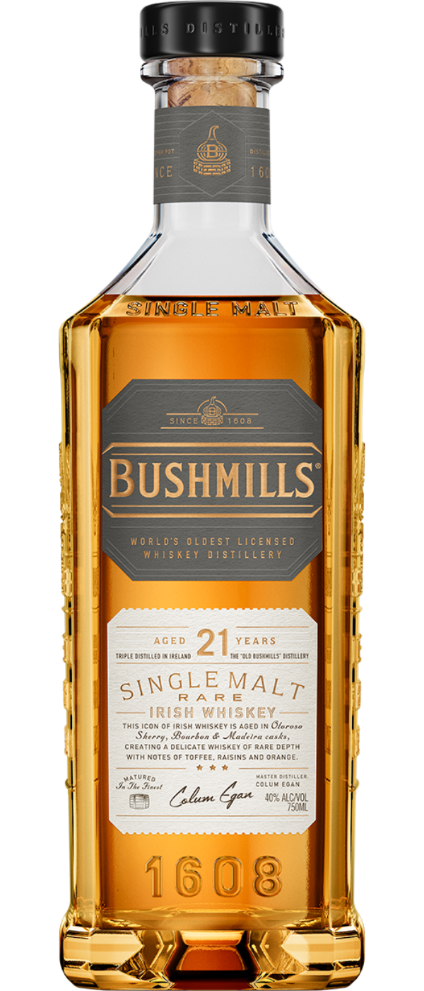 BUSHMILLS 21 YEAR OLD