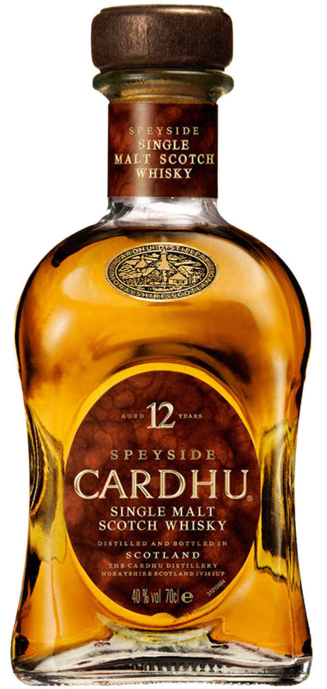 CARDHU SINGLE MALT 12 YEAR OLD