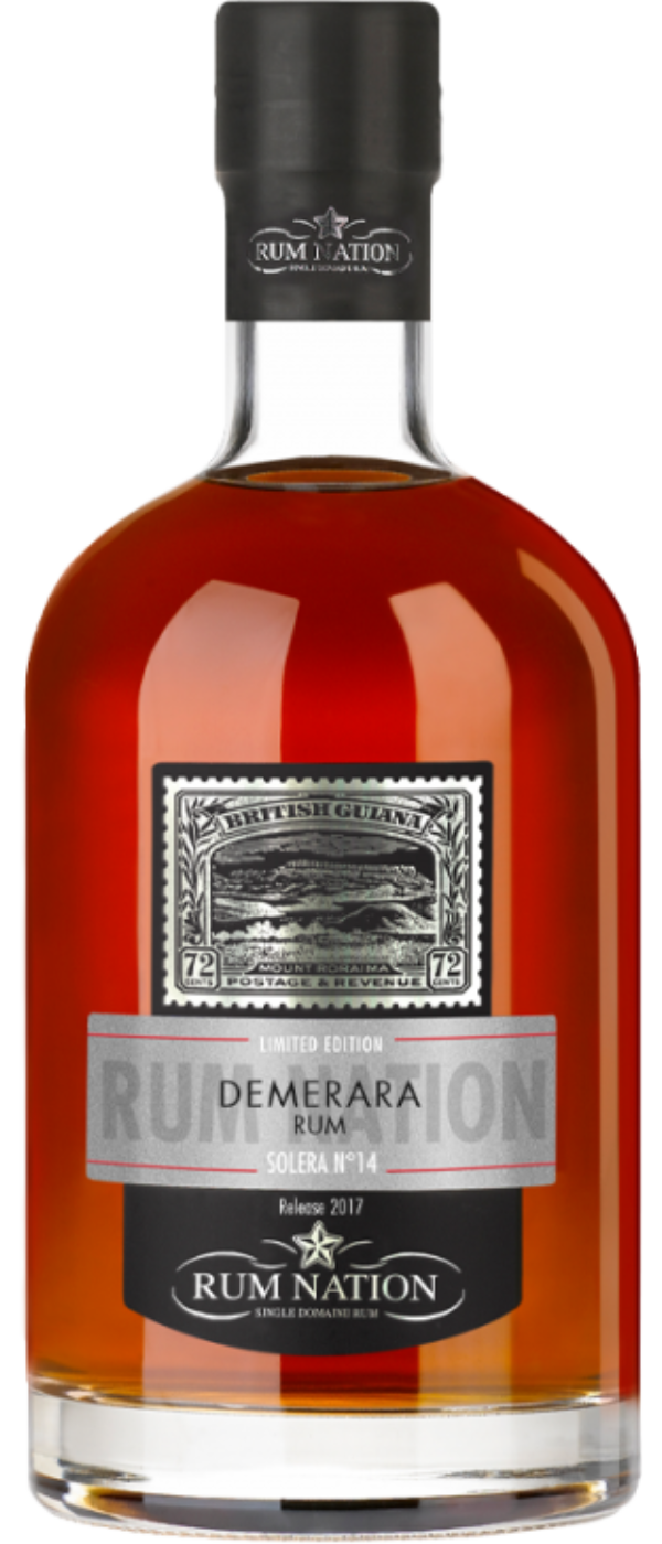 RUM NATION DEMERARA SOLERA N14