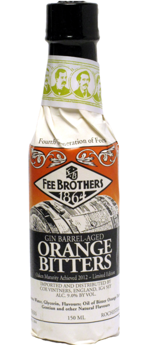 FEE BROTHERS GIN BARREL ORANGE BITTER 150ML