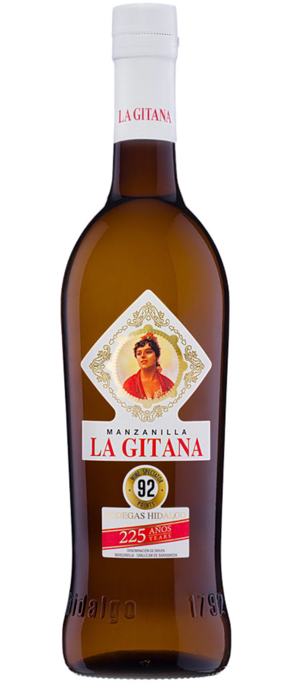 HIDALGO LA GITANA MANZANILLA SHERRY 500ML