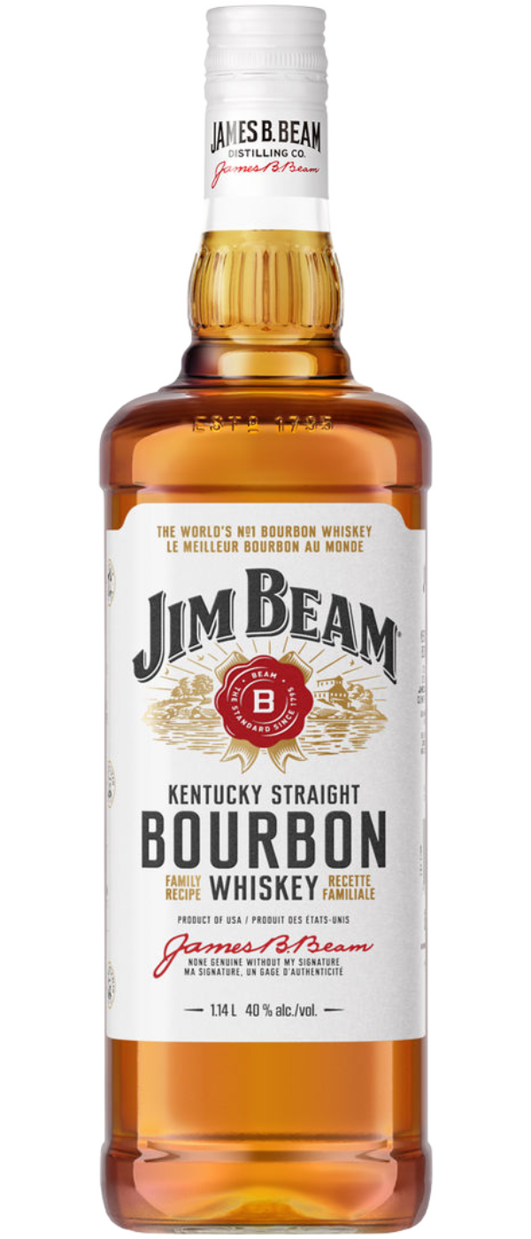 JIM BEAM WHITE BOURBON WHISKY