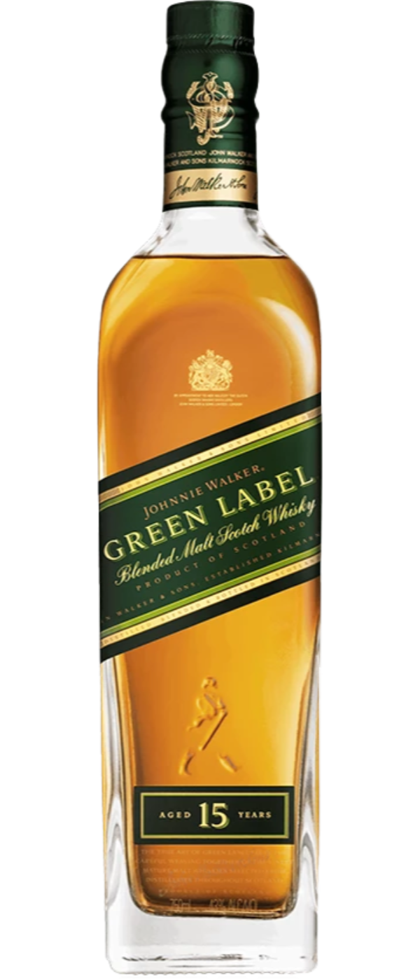 JOHNNIE WALKER GREEN LABEL 15 YEAR OLD