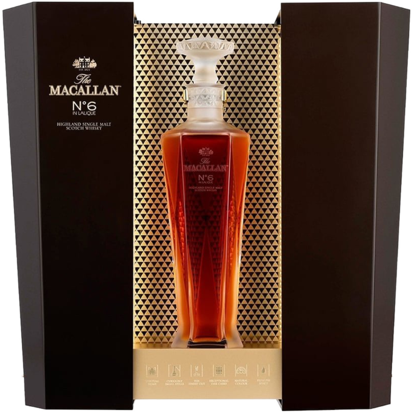 MACALLAN No6 LALIQUE DECANTER