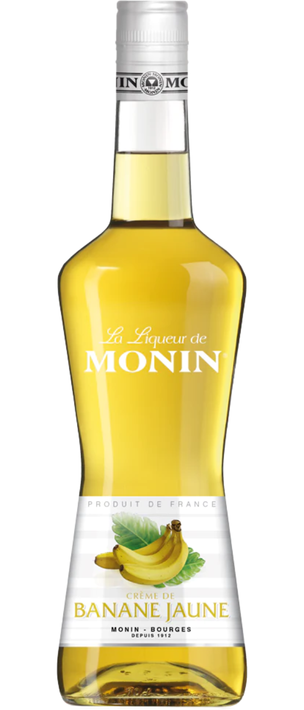 MONIN CREME DE BANANE JAUNE