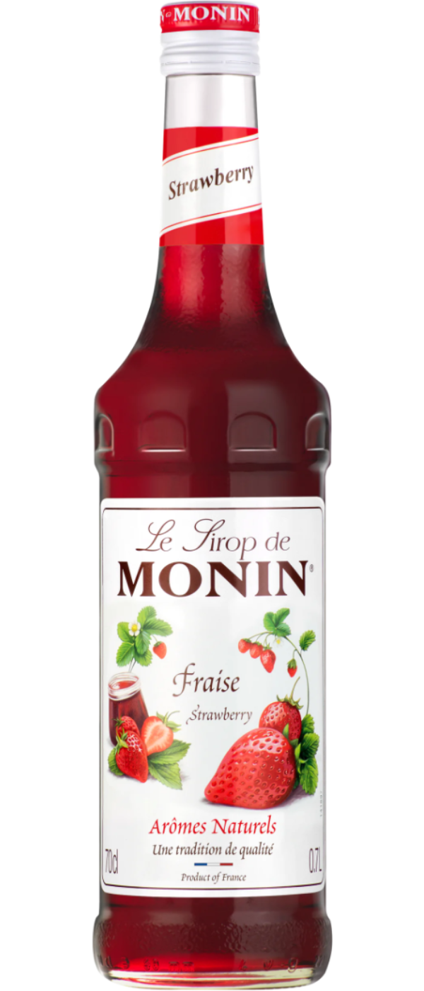 MONIN FRAISE (STRAWBERRY) SYRUP