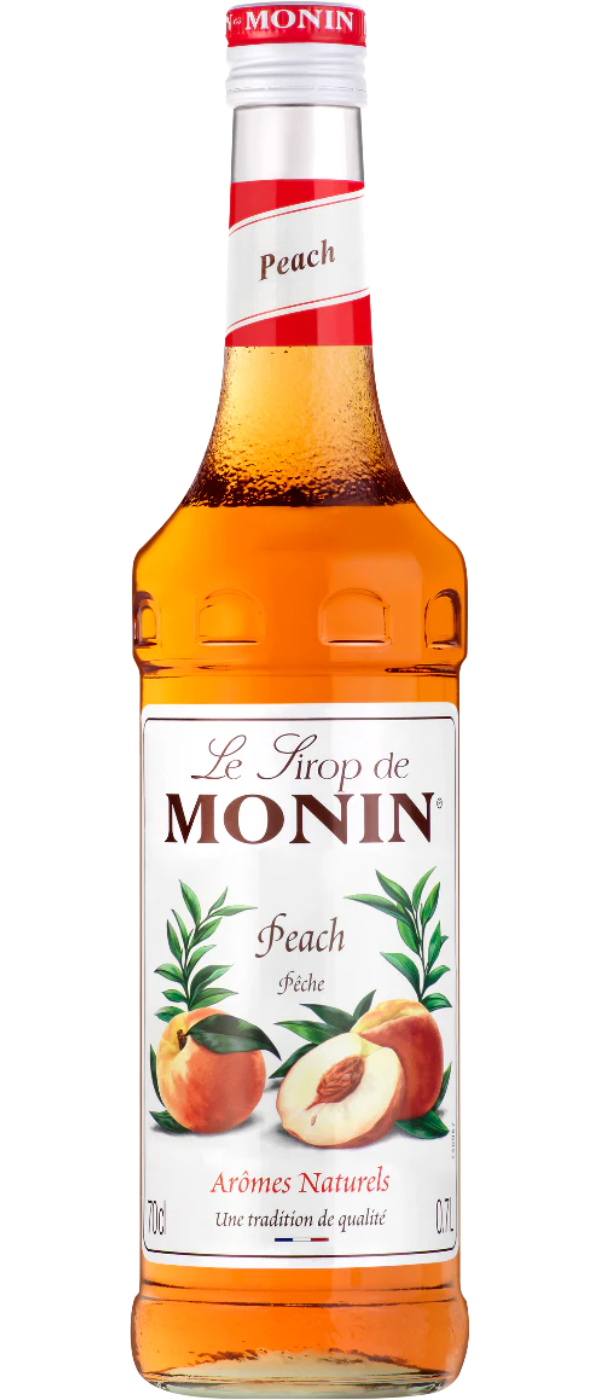 MONIN PEACH SYRUP