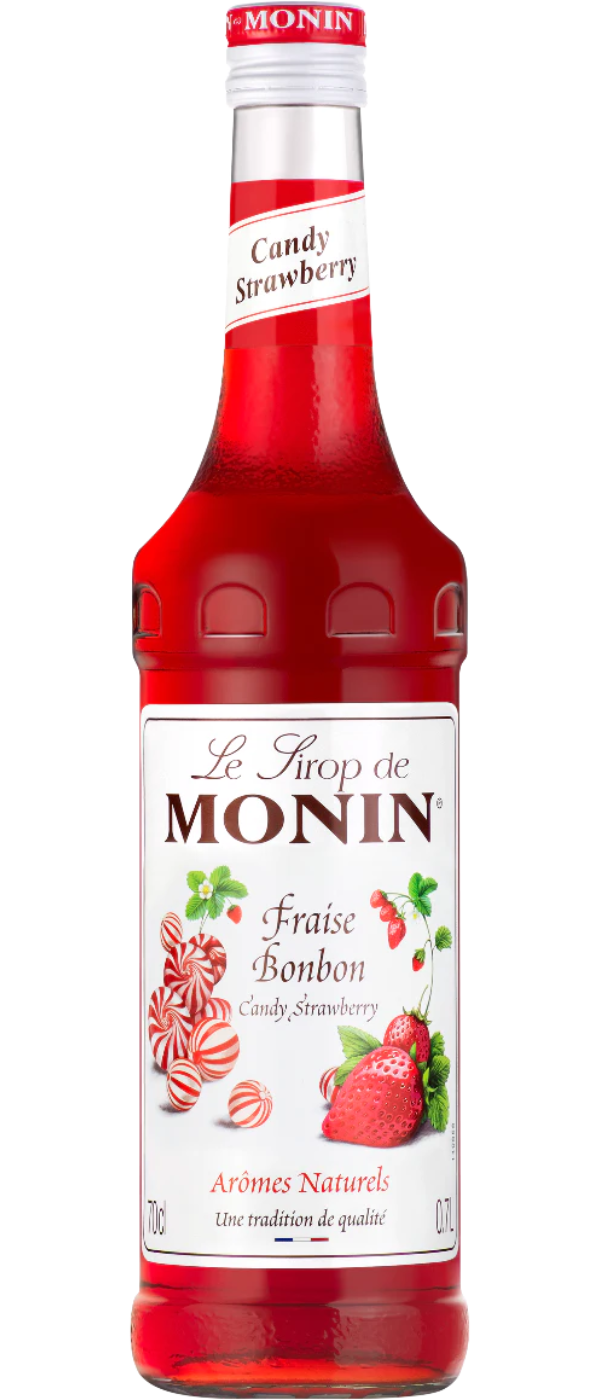 MONIN STRAWBERRY CANDY SYRUP