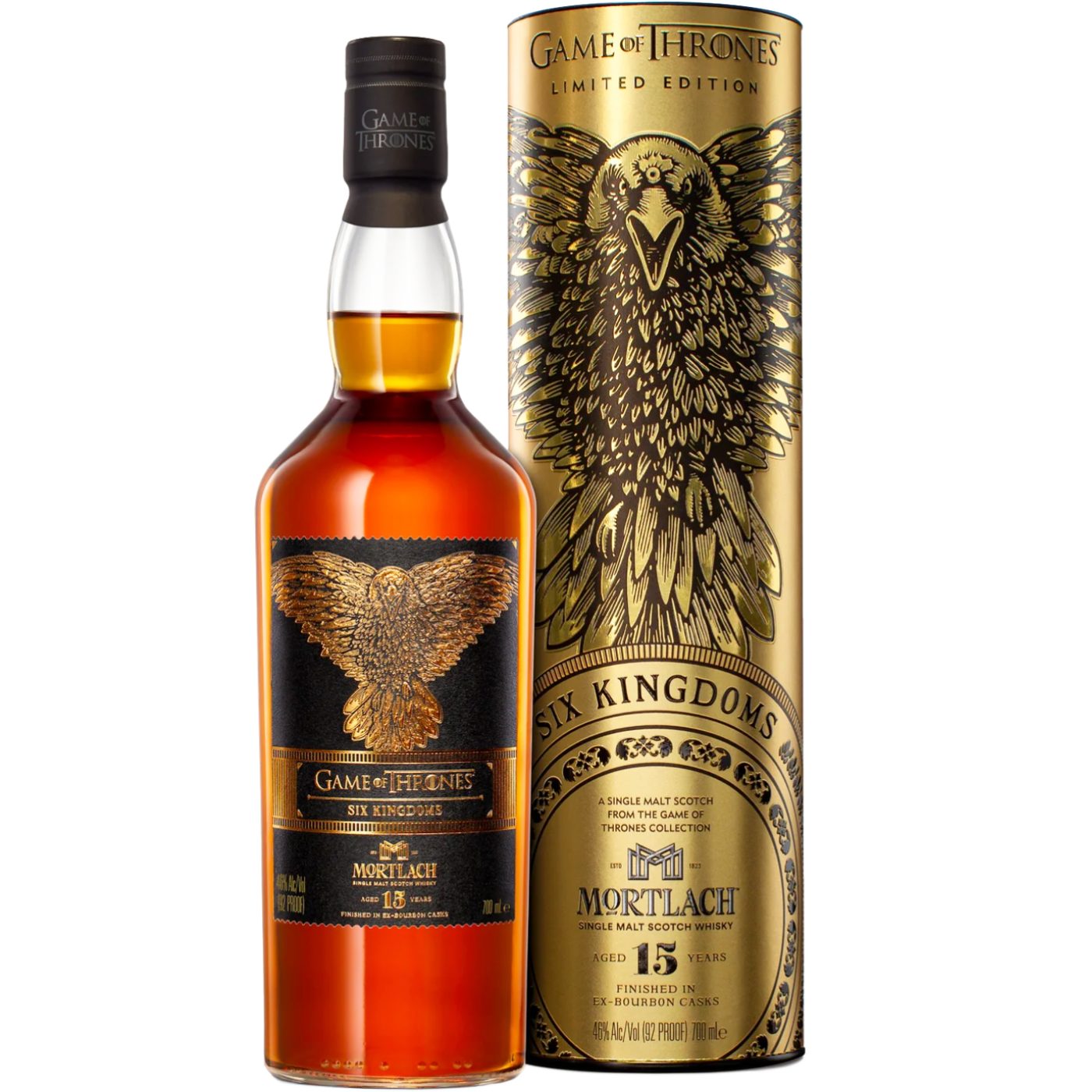 MORTLACH 15 YEAR OLD SIX KINGDOMS