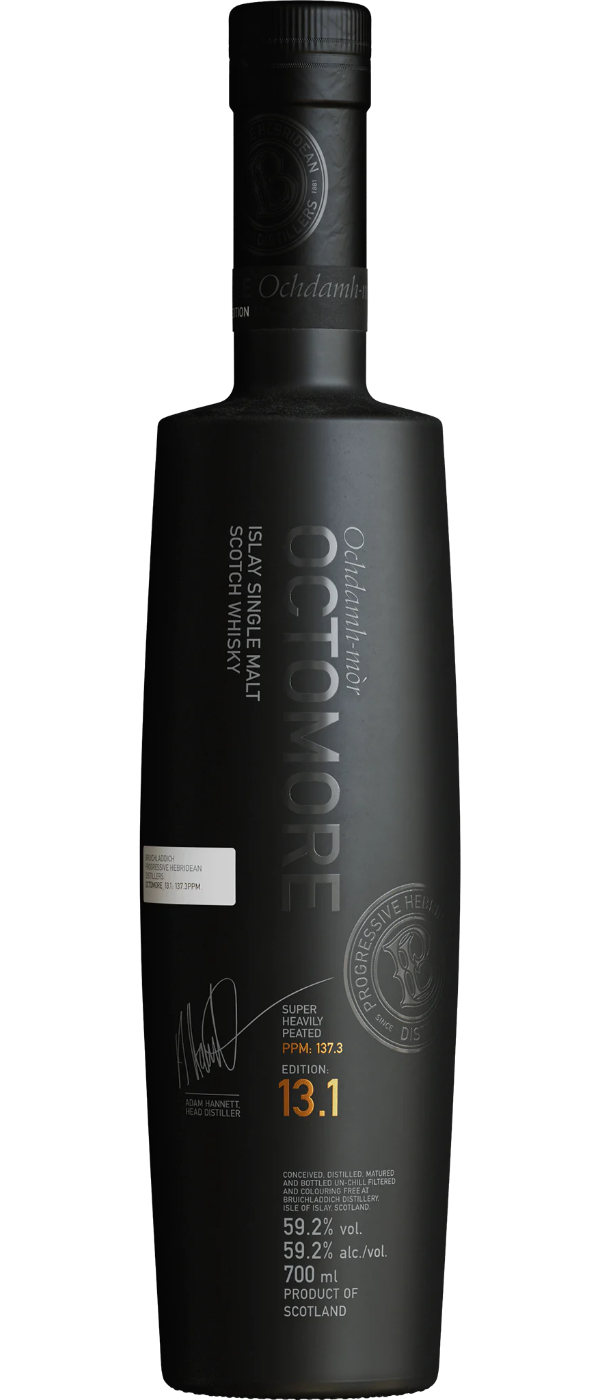 BRUICHLADDICH OCTOMORE SCOTTISH BARLEY 13.1