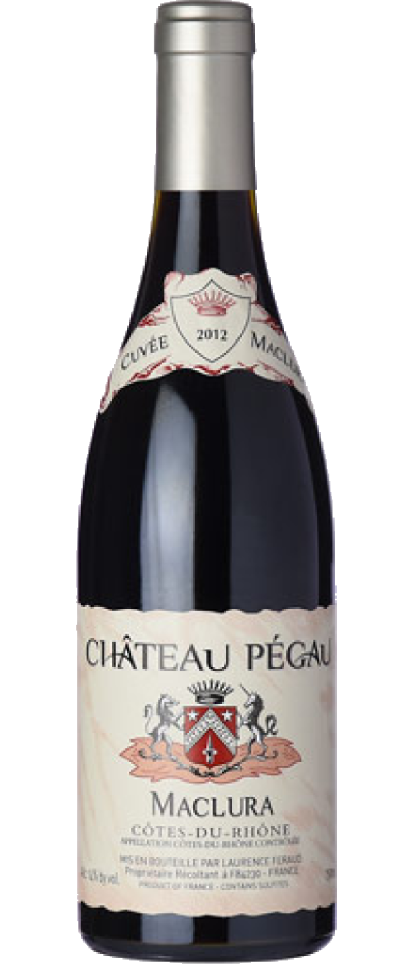 PEGAU COTES DU RHONE ROUGE CUVEE MACLURA