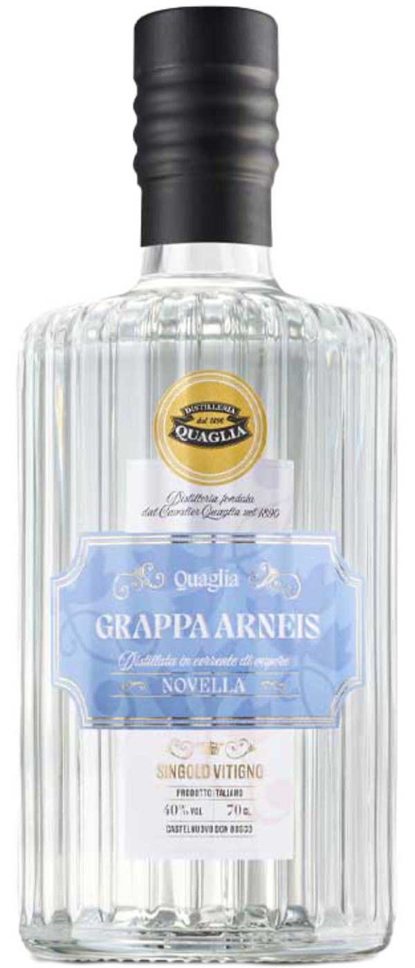 ANTICA DISTILLERIA QUAGLIA GRAPPA NOVELLA ARNEIS