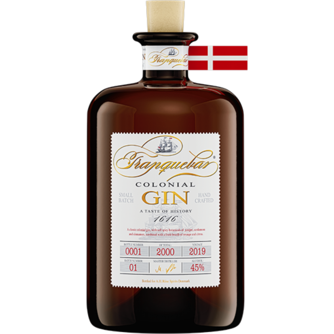 RIISE TRANQUEBAR COLONIAL GIN