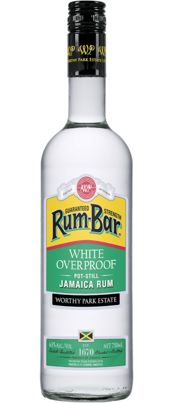 RUM BAR WHITE OVERPROOF 63%