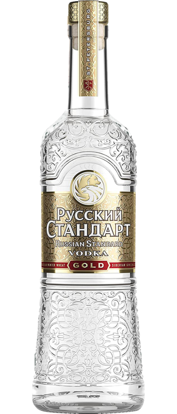 RUSSIAN STANDARD GOLD VODKA