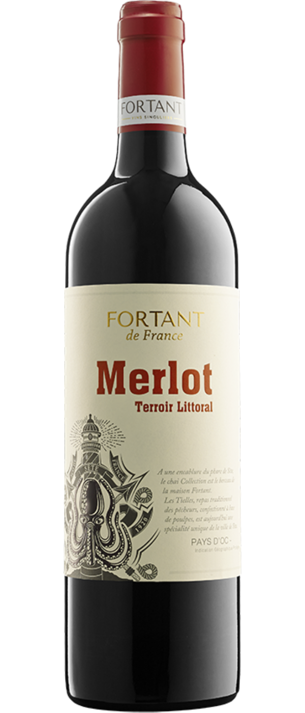 SKALLI FORTANT MERLOT ROUGE TERROIR LITTORAL