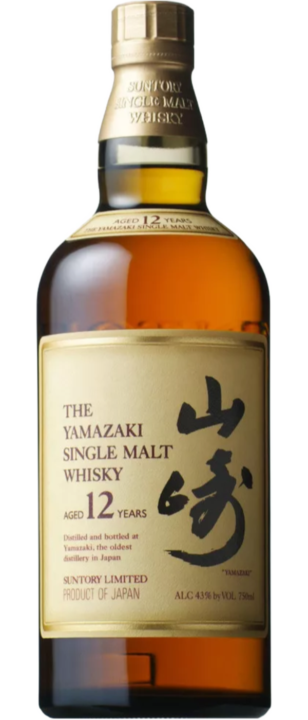 SUNTORY YAMAZAKI SINGLE MALT 12 YEAR OLD