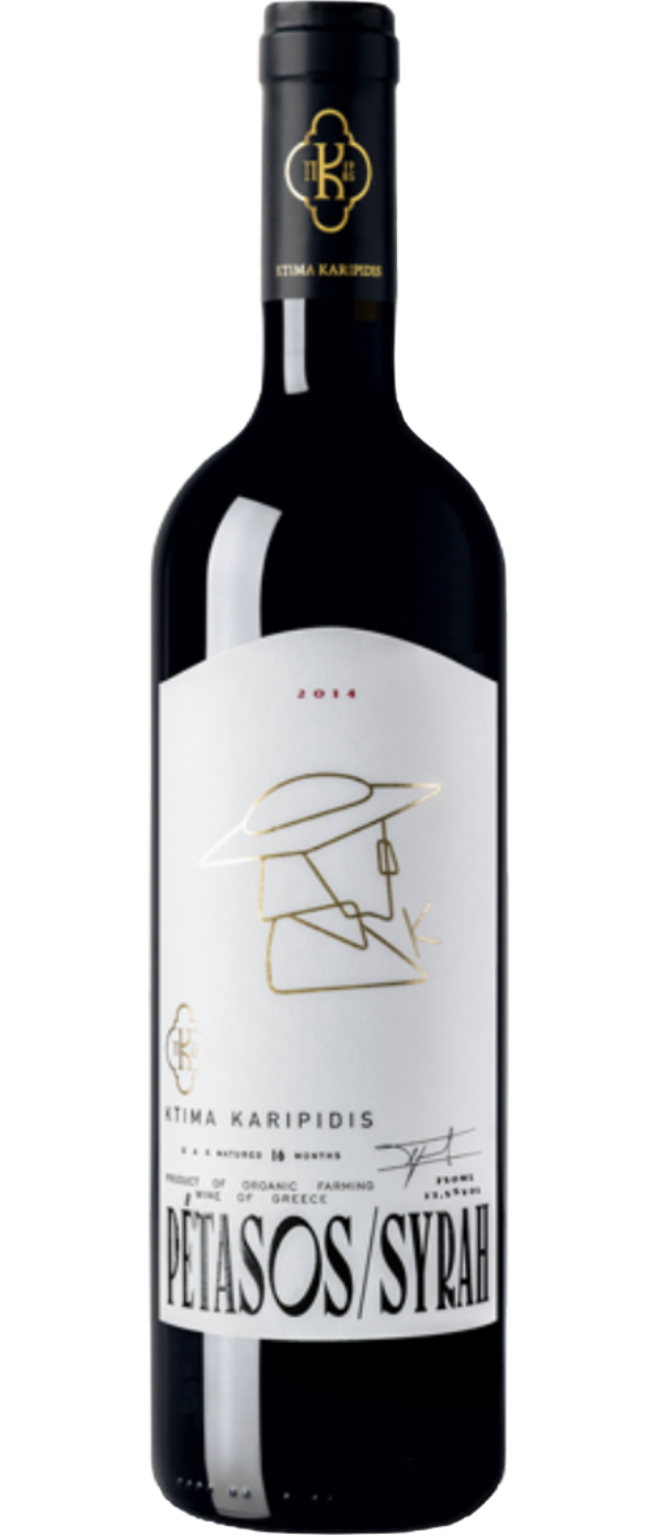 ΚΤΗΜΑ ΚΑΡΙΠΙΔΗ SYRAH ΠΕΤΑΣΟΣ