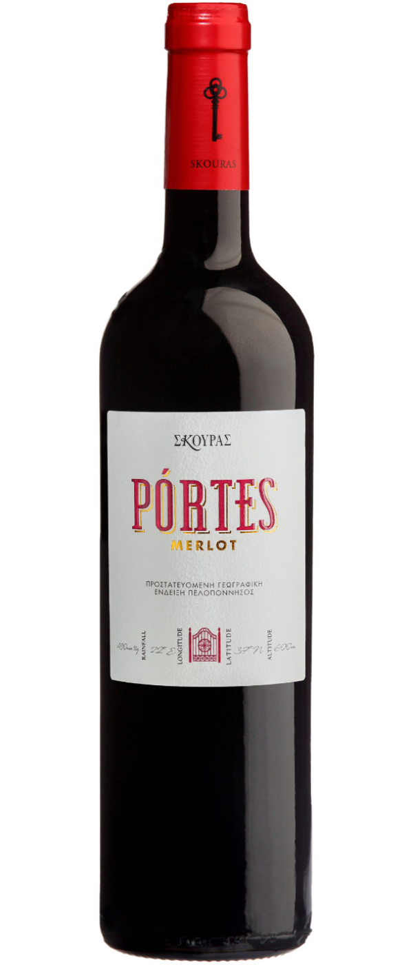 ΚΤΗΜΑ ΣΚΟΥΡΑ PORTES MERLOT