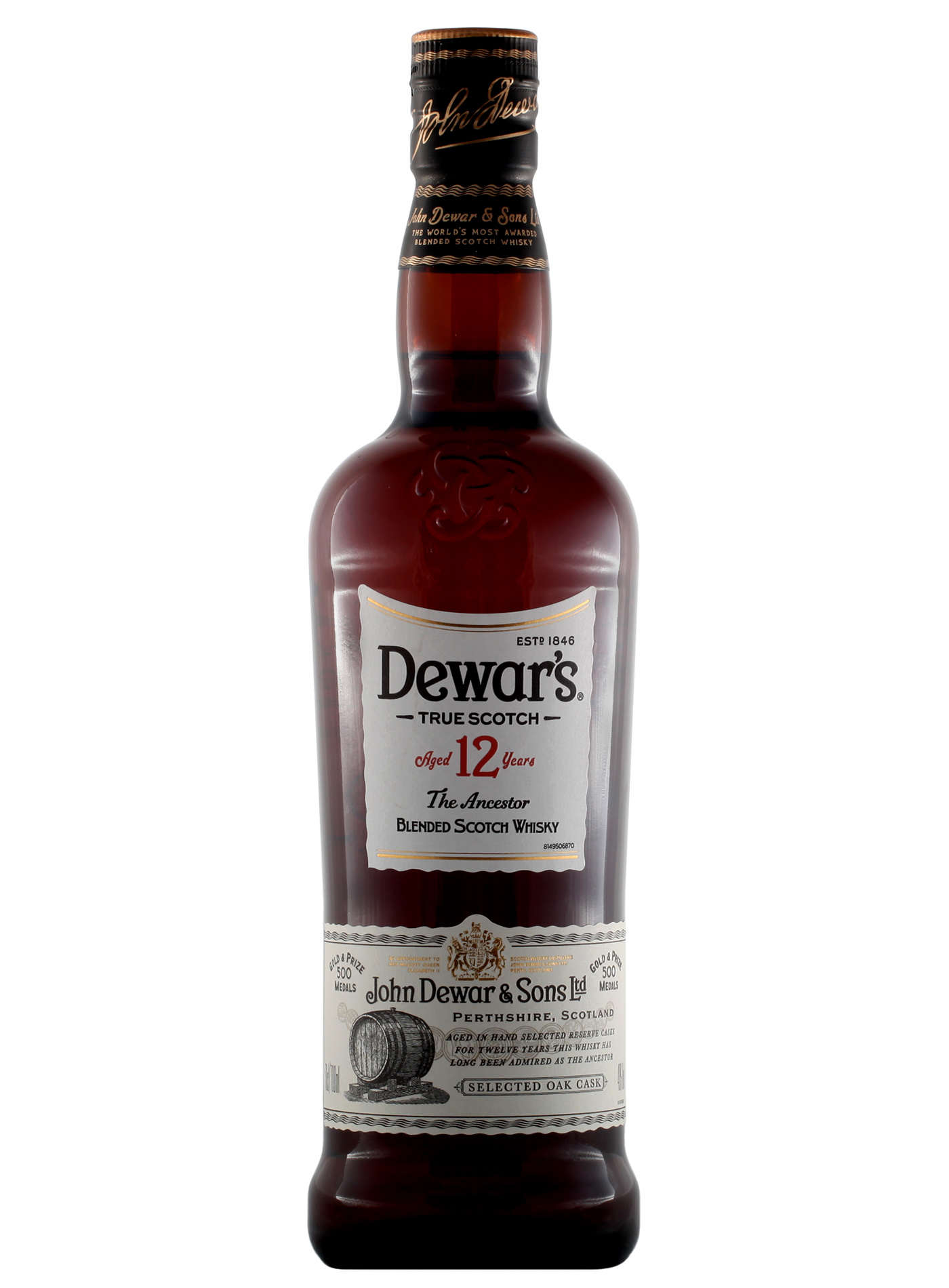 DEWAR’S 12 YEAR OLD OAK Cava