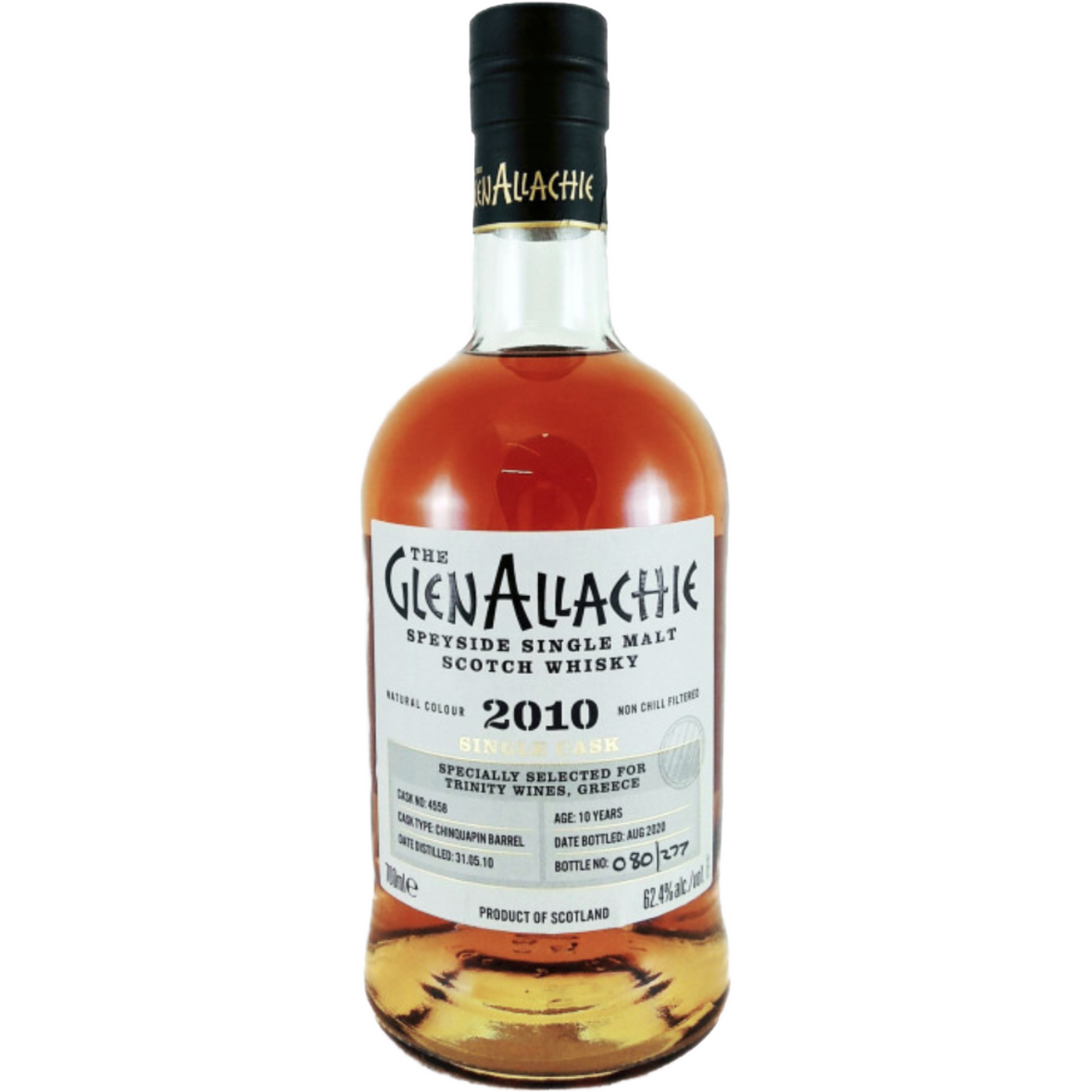 GLENALLACHIE 2010 CHINQUAPIN SINGLE CASK