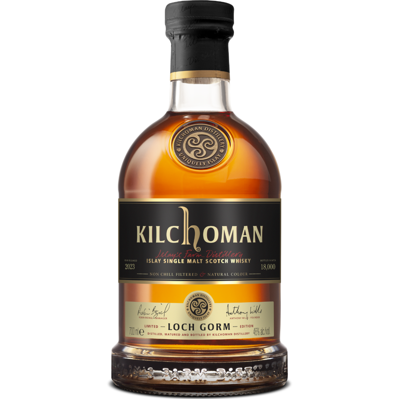 KILCHOMAN SCOTCH WHISKY LOCH GORM