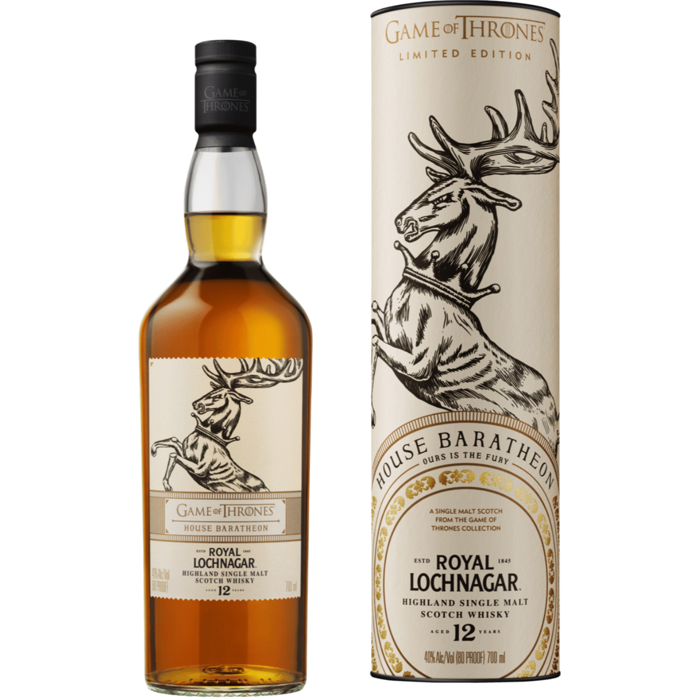 ROYAL LOCHNAGAR 12 Y.O. HOUSE BARATHEON