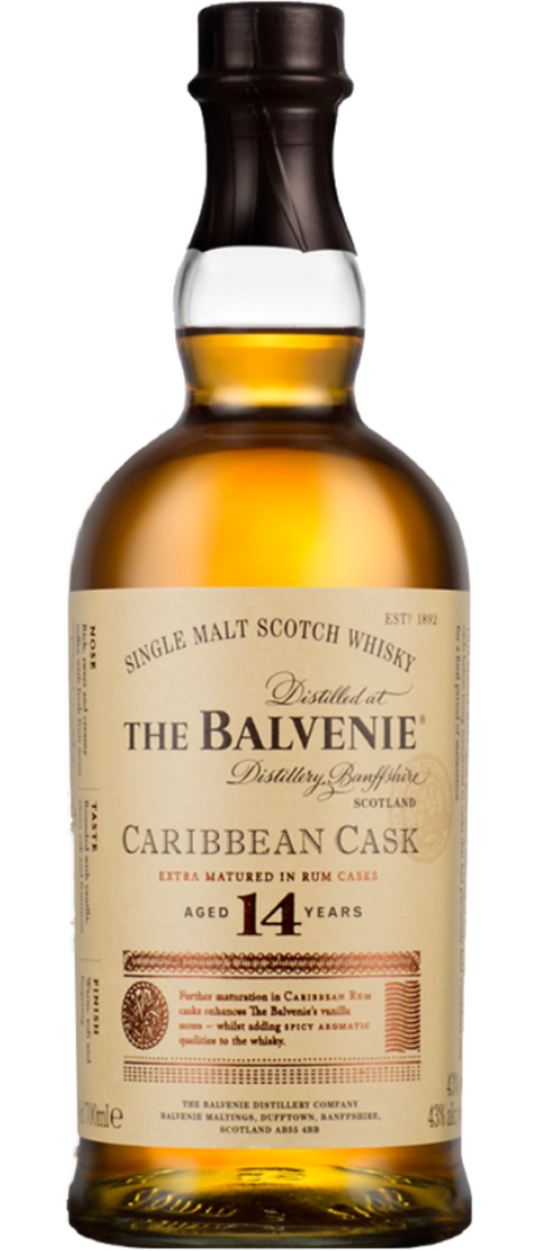 BALVENIE 14 Y.O. CARIBBEAN CASK