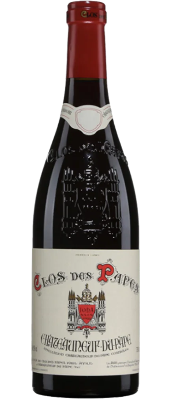 CLOS DES PAPES CHATEAUNEUF DU PAPE ROUGE