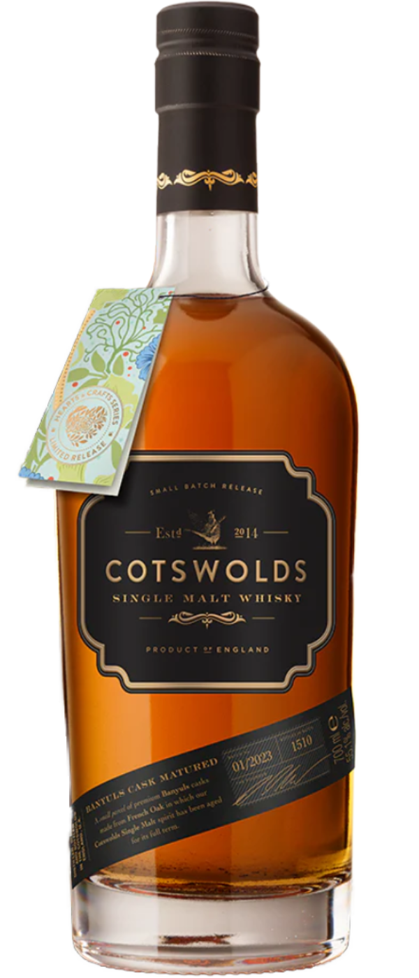 COTSWOLDS SINGLE MALT WHISKEY