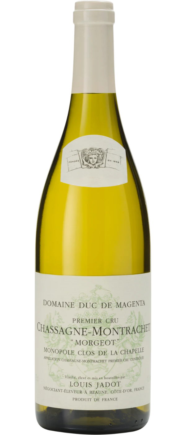 LOUIS JADOT CHASSAGNE MONTRACHET LA CHAPELLE MAGENTA