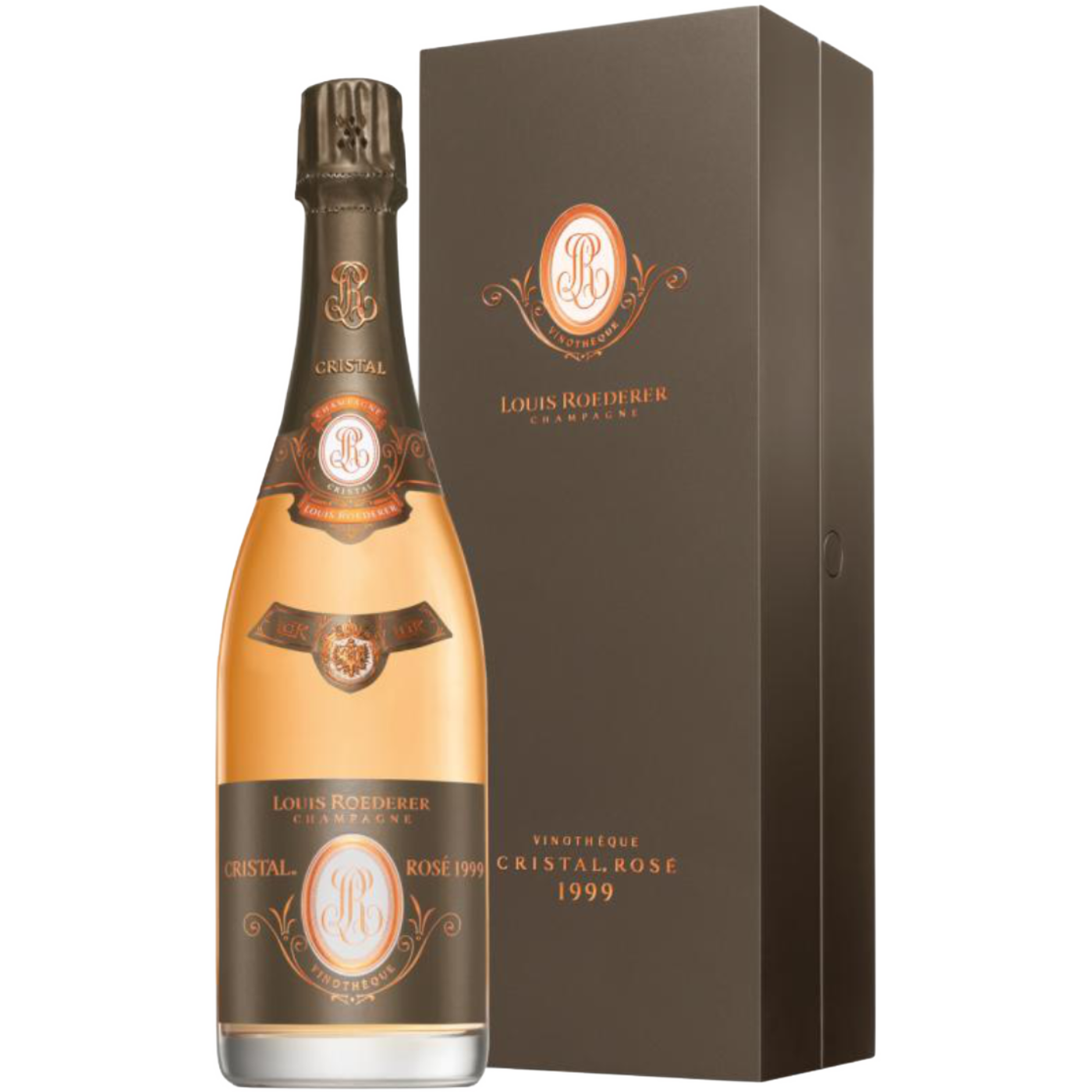 LOUIS ROEDERER VINOTHEQUE CRISTAL 1999 ROSE