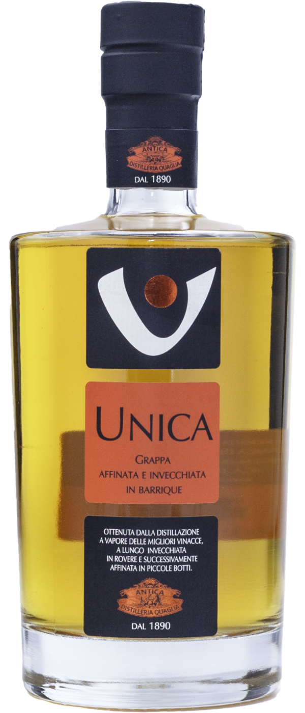 ANTICA DISTILLERIA QUAGLIA GRAPPA NOVELLA UNICA RISERVA