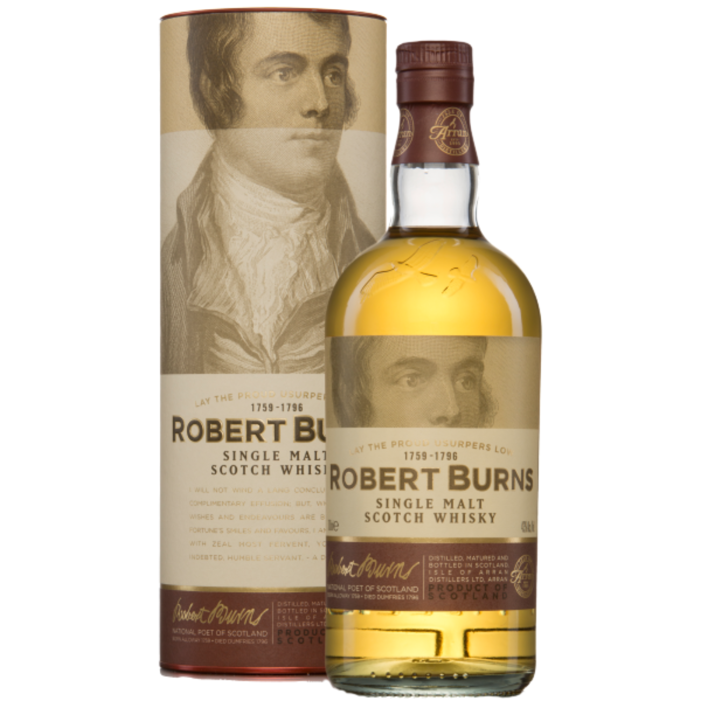 ARRAN ROBERT BURNS SINGLE MALT