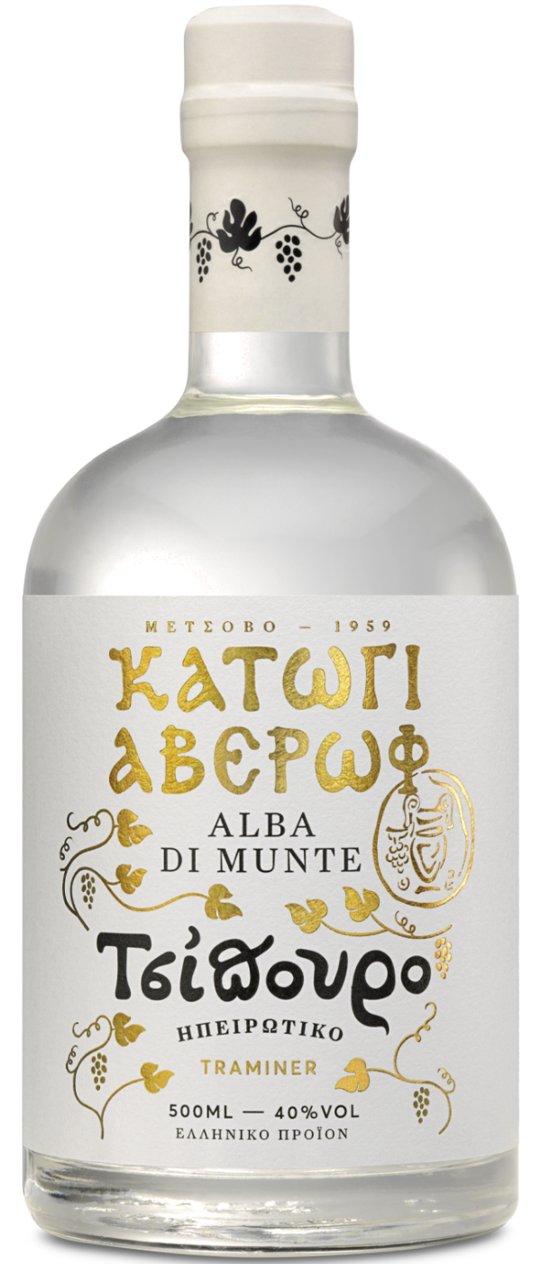 ΚΑΤΩΓΙ ΑΒΕΡΩΦ ΤΣΙΠΟΥΡΟ ALBA DI MUNTE TRAMINER 500ML