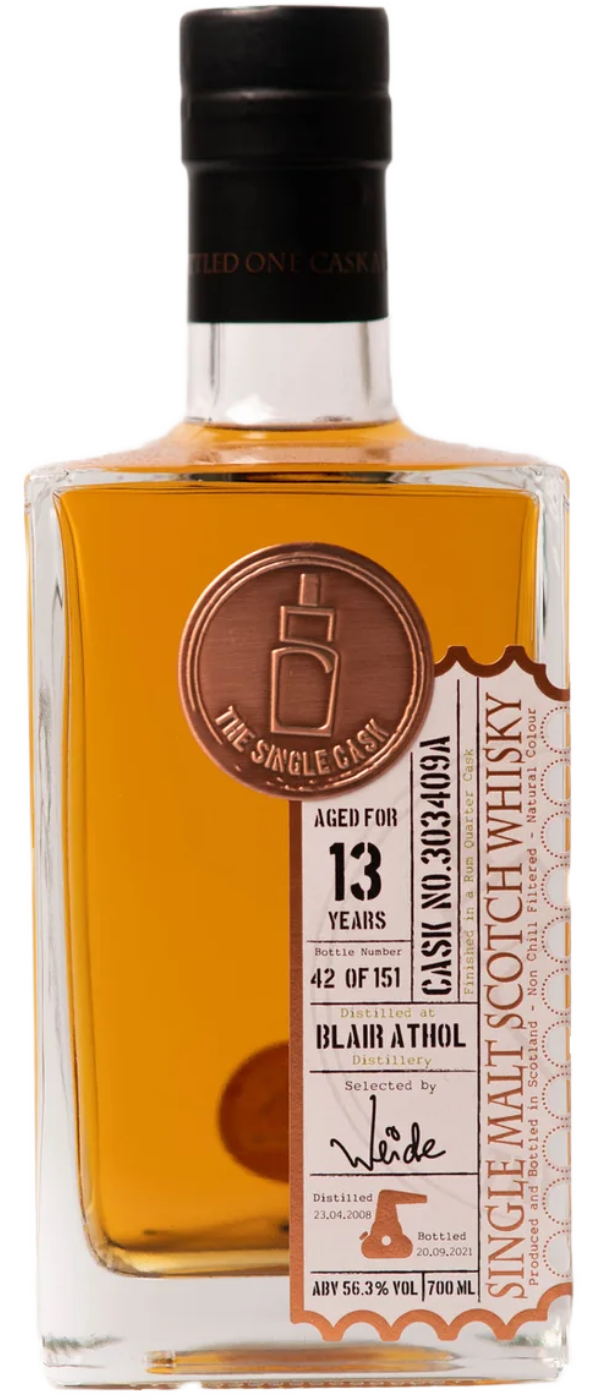 BLAIR ATHOL SINGLE CASK 13 Y.O. 2008