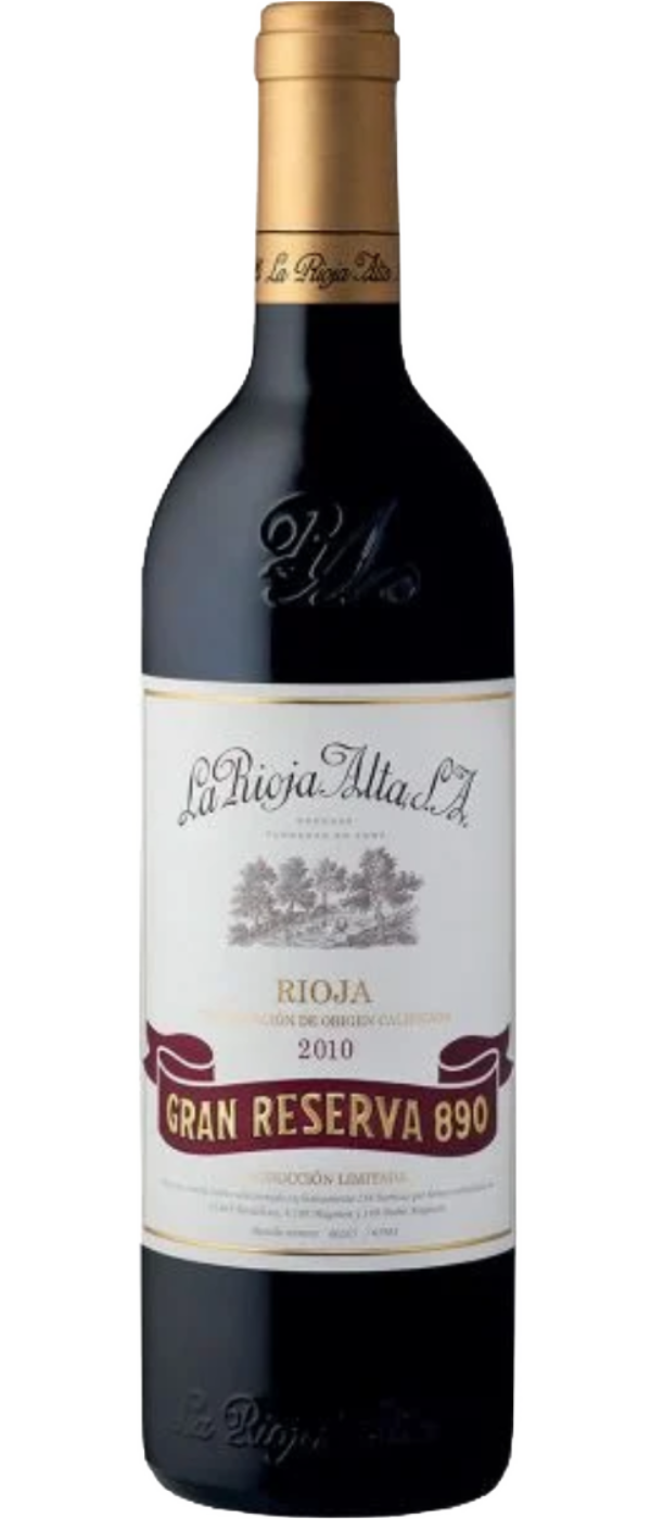 LA RIOJA ALTA GRAN RESERVA 890 2010