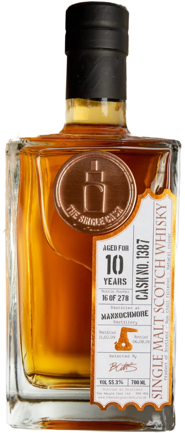 MANNOCHMORE SINGLE CASK 10 Y.O. 2009