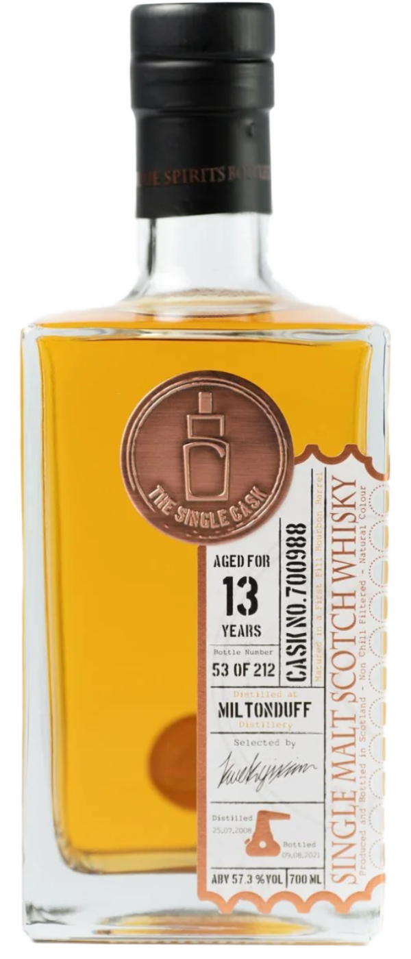 MILTONDUFF SINGLE CASK 13 Y.O. 2008