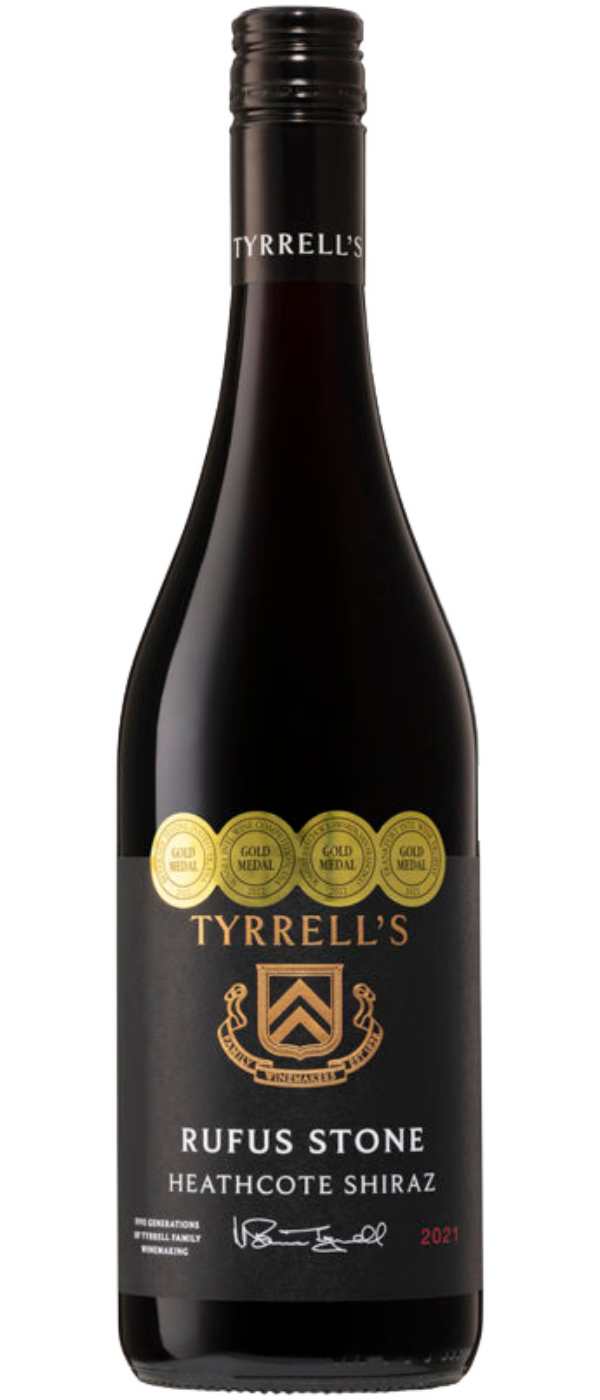 TYRRELL’S RUFUS STONE HEATHCOTE SHIRAZ