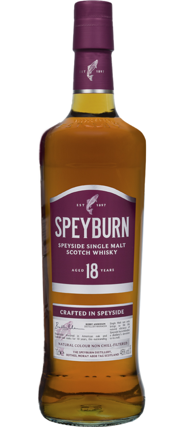 SPEYBURN 18 Y.O. SINGLE MALT WHISKY