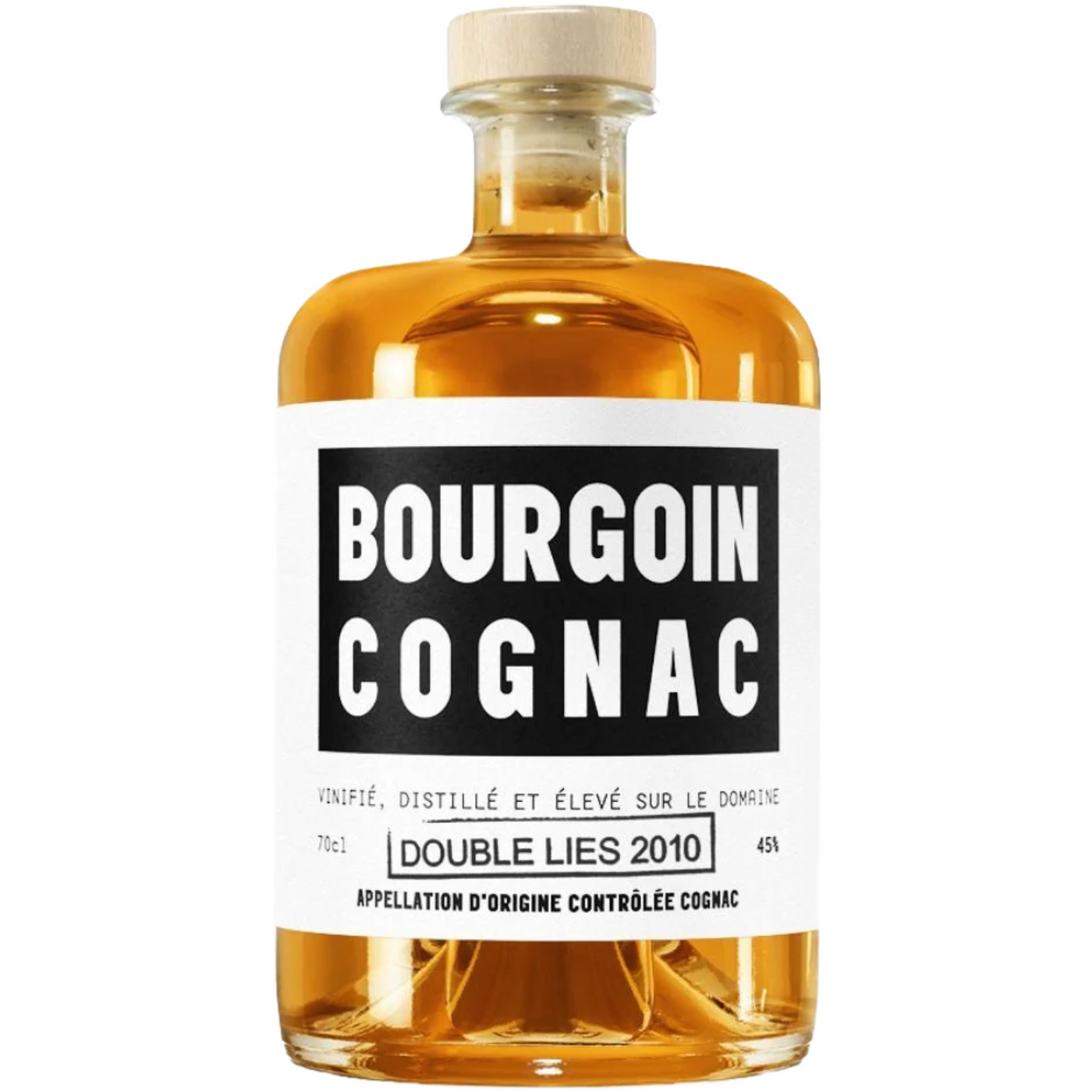 BOURGOIN COGNAC X.O. 10 Y.O. DOUBLE LIES 2012