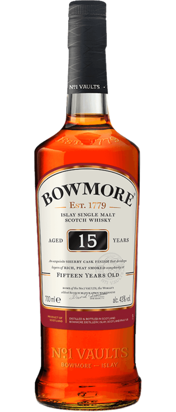 BOWMORE SHERRY CASK 15 YEAR OLD