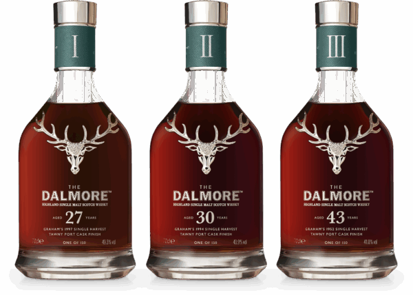 DALMORE CASK CURATION COLLECTION 27YO-30YO-43YO 3X0.70LT