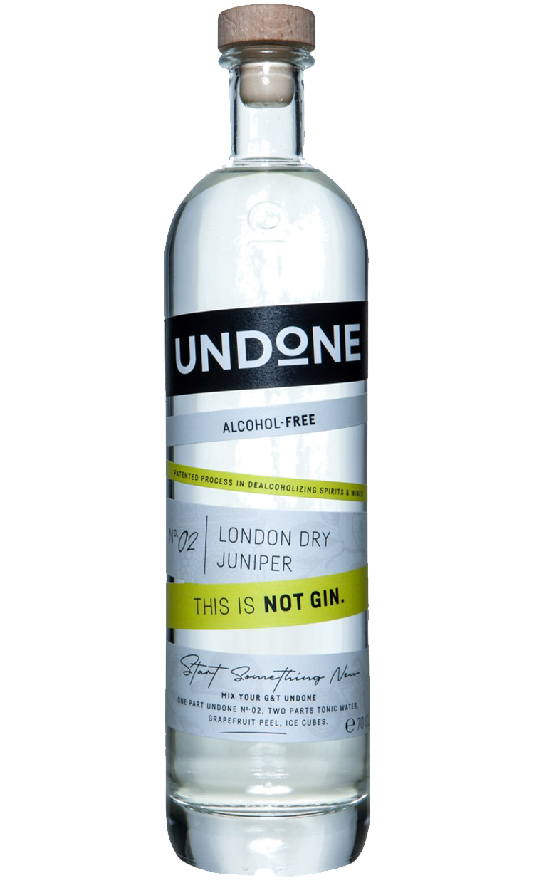 UNDONE N2 LONDON DRY JUNIPER NOT GIN 0.70LT